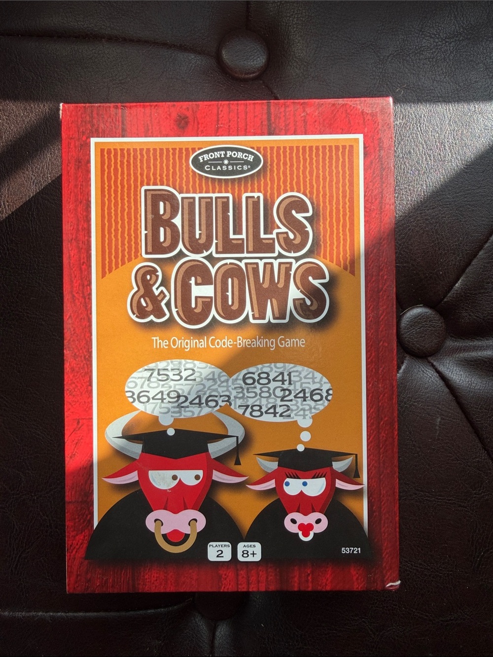 Bulls & Cows Board Game - Red